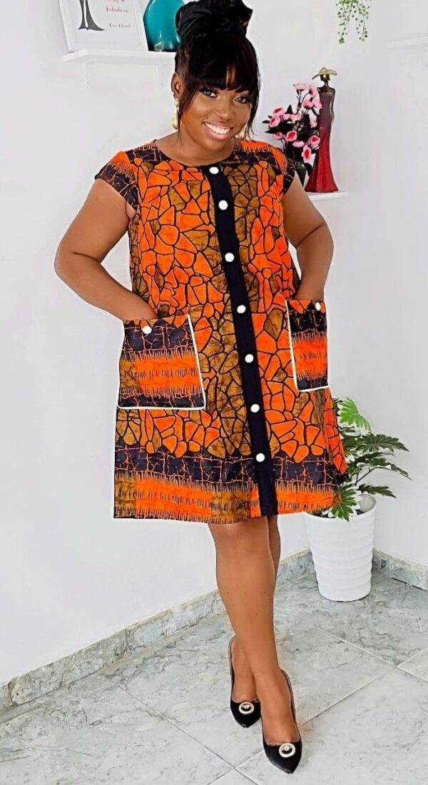 Casual African print Overall