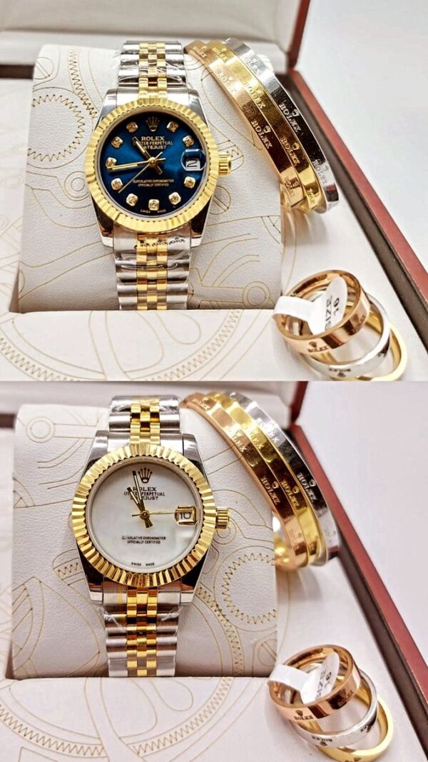 Sliver Watch Set